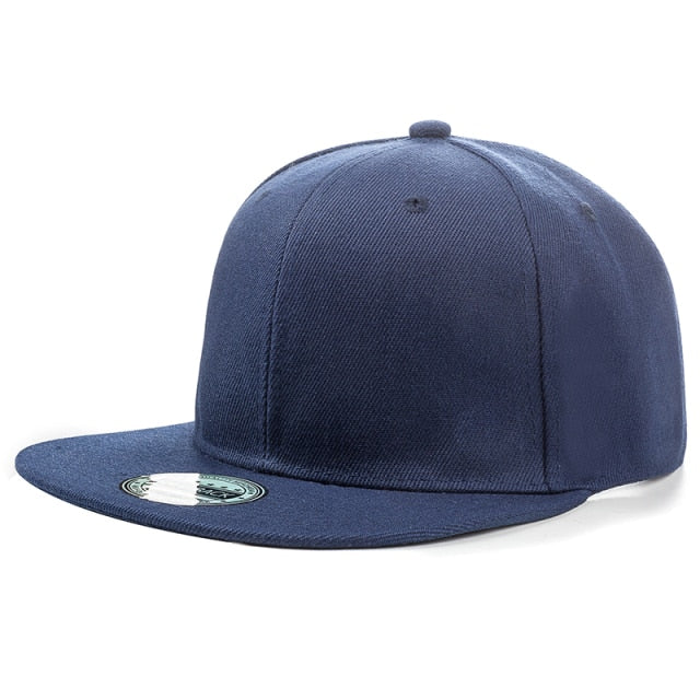 Plain Snapback Hat.