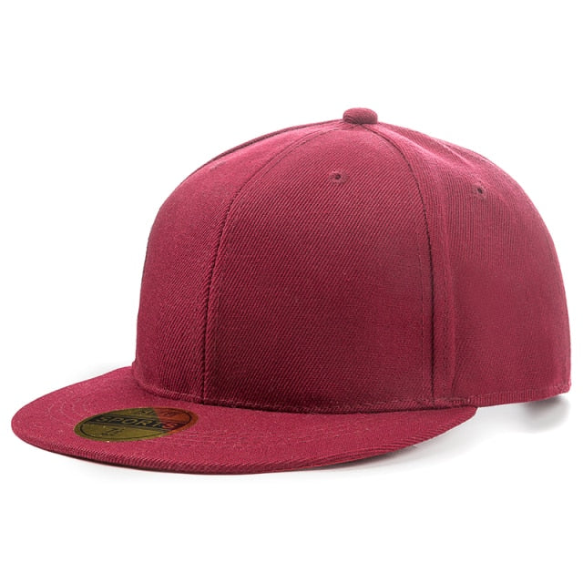 Plain Snapback Hat.