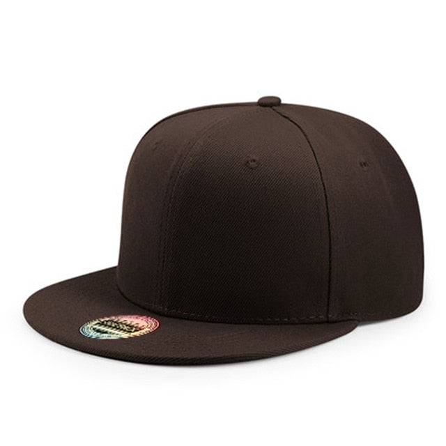 Plain Snapback Hat.