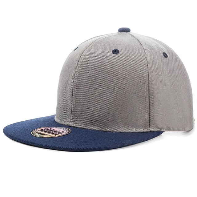 Plain Snapback Hat.