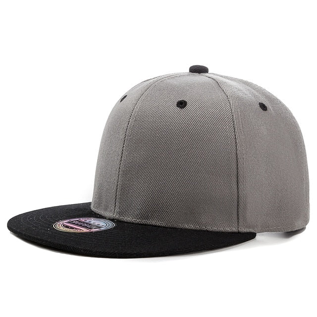 Plain Snapback Hat.