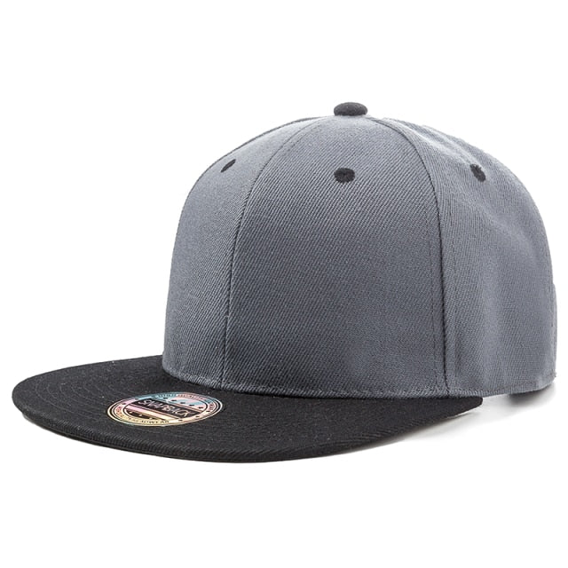 Plain Snapback Hat.