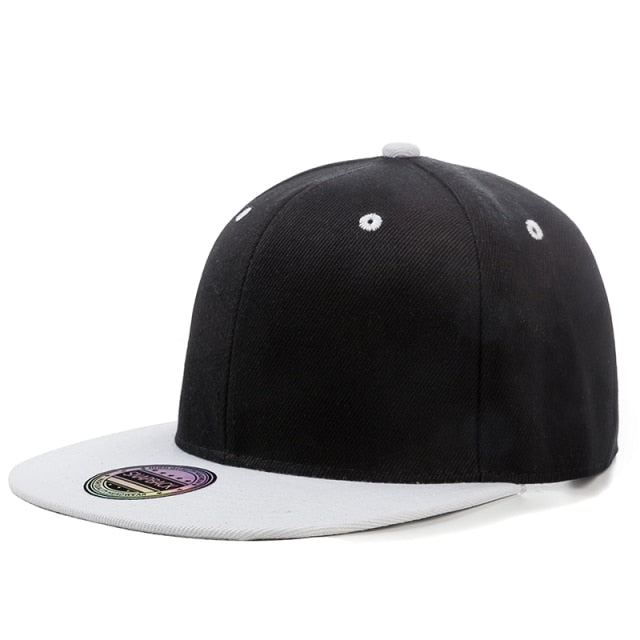 Plain Snapback Hat.