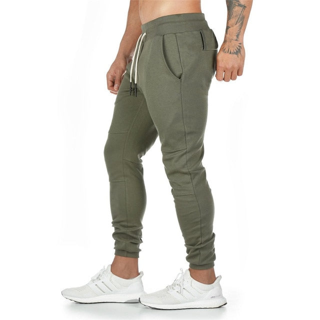 Men's Breathable double zip Casual Sweatpants Jogger.