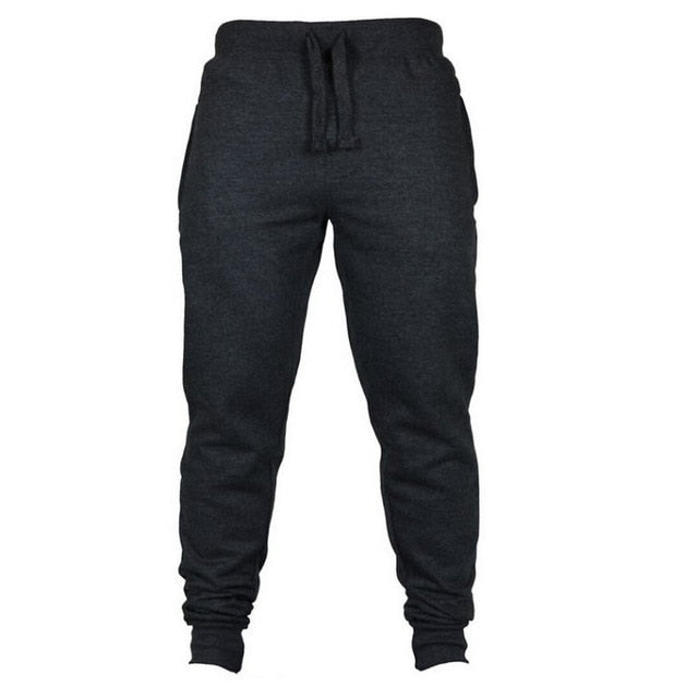 Mens Joggers Casual Pants Fitness Men Sportswear Tracksuit Bottoms Skinny Sweatpants Trousers Black Gyms Jogger Track Pants