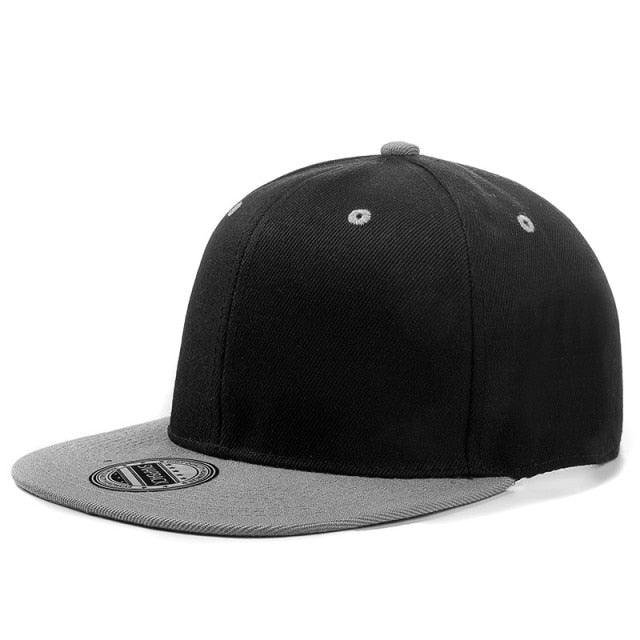 Plain Snapback Hat.