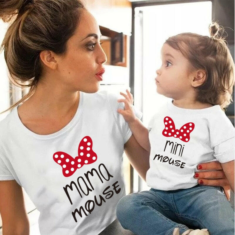 Mini & Mama Mouse T-Shirt.