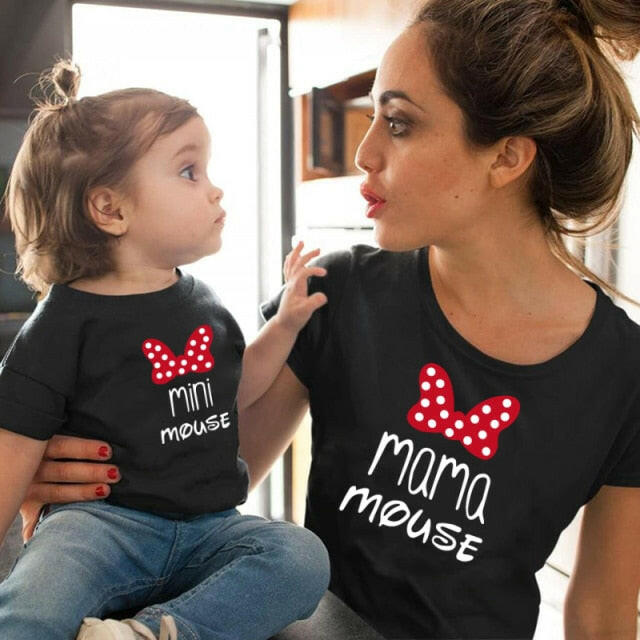 Mini & Mama Mouse T-Shirt.