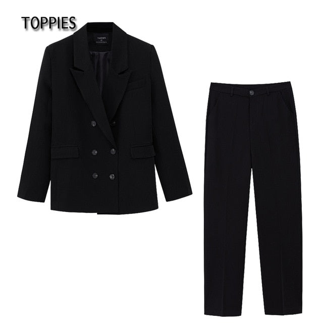 Women Blazer and Pant- Two pieces Set.