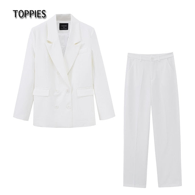 Women Blazer and Pant- Two pieces Set.