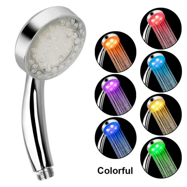 Seven Colors Gradual Changing LED Shower.