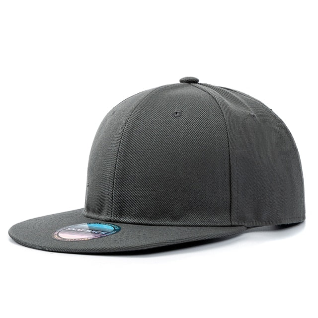 Plain Snapback Hat.