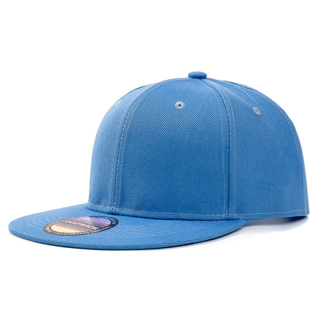 Plain Snapback Hat.