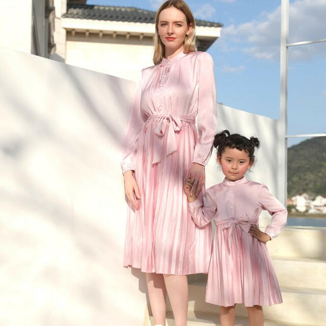 Mother and Daughter Matching Dresses.