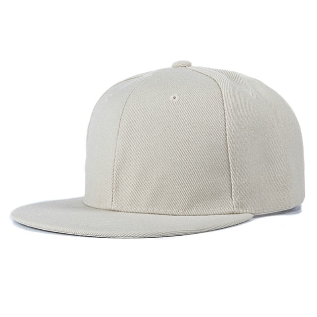 Plain Snapback Hat.