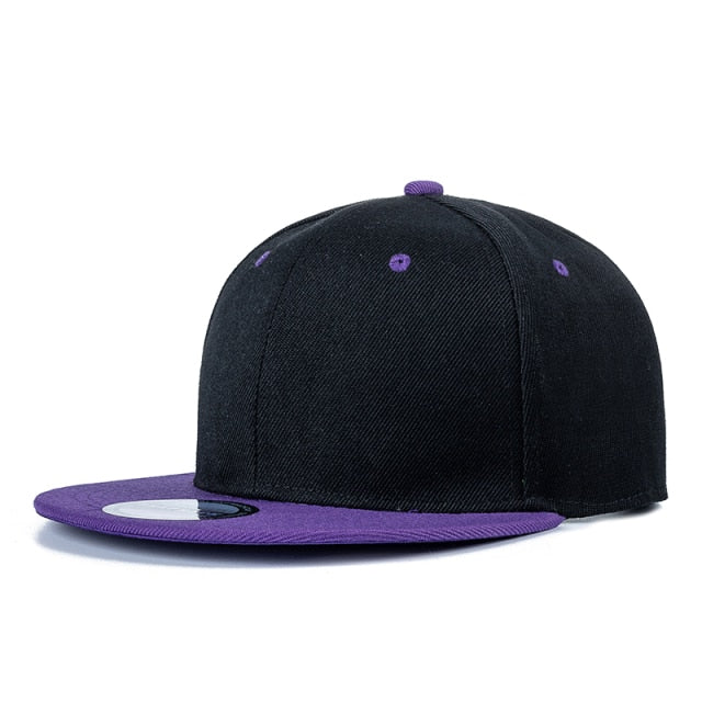 Plain Snapback Hat.