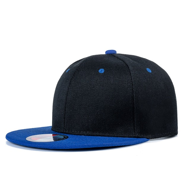 Plain Snapback Hat.