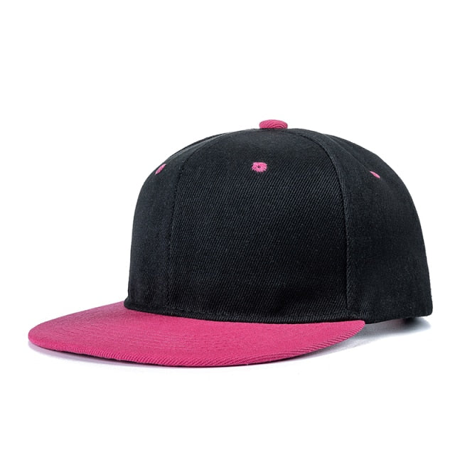 Plain Snapback Hat.