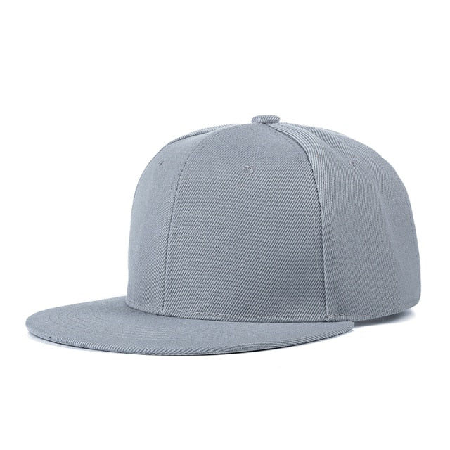 Plain Snapback Hat.