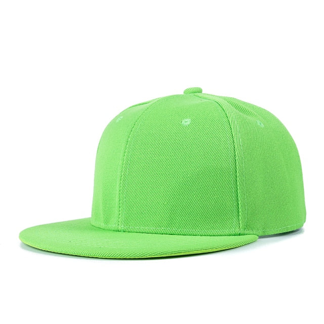 Plain Snapback Hat.