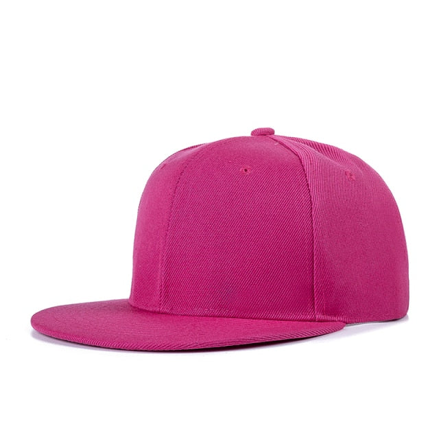 Plain Snapback Hat.