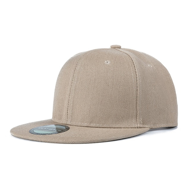 Plain Snapback Hat.