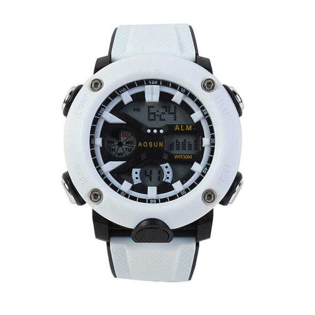 Outdoor 30M Waterproof Sports Men Watch Couple Fashion Popular Men&#39;s Multi-Functional LED Electronic Watchs For G Style Shock