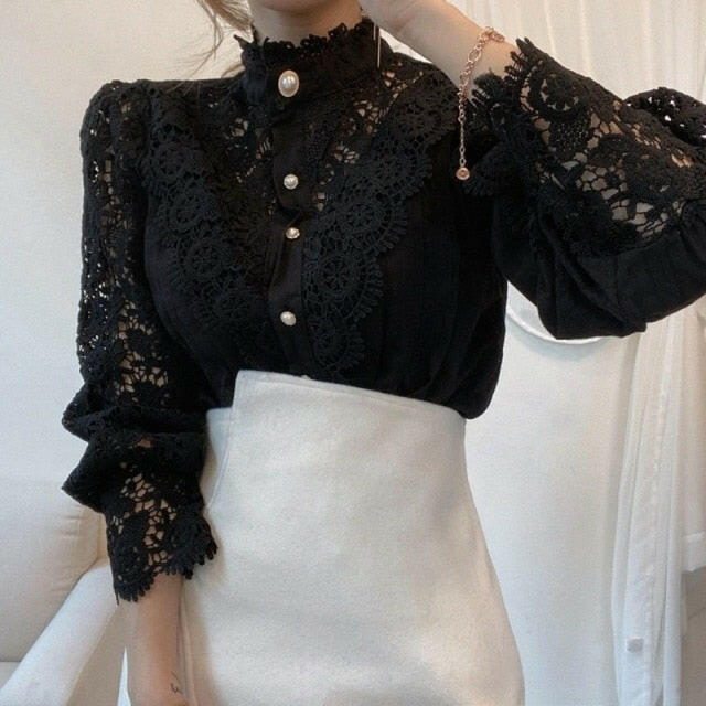 Petal Sleeve Blouse Shirt for Women.