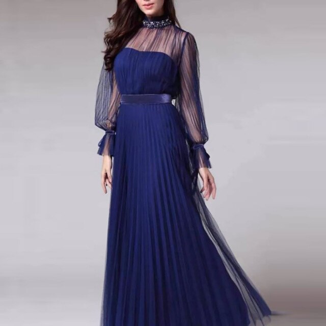 Elegant Long Women's Dress.