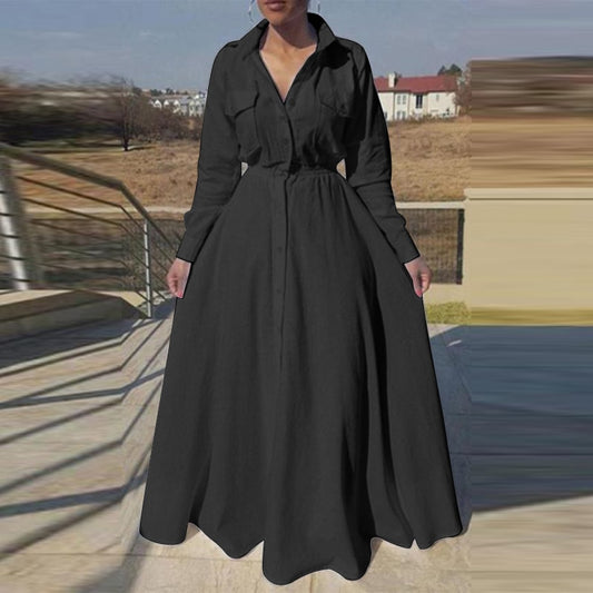 Plus Size  VONDA Long Dress for Women