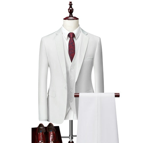 Men's High Quality three pieces Business Blazers/ Wedding Dress