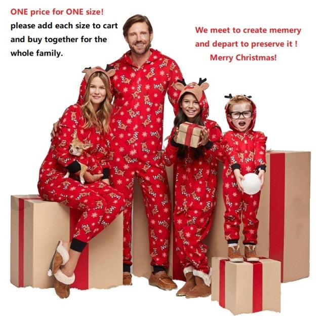 Christmas Matching Family Outfits 2020 Father Son Romper Baby Mother Daughter Clothes Family Looking Jumpsuit Pajamas