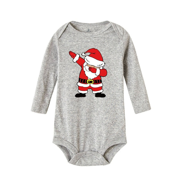 My First Christmas Newborn Baby Long Sleeve Romper Jumpsuit Infant Girls Boys Unisex Bodysuits Outfit Xmas Holiday Party Clothes