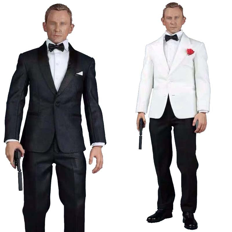 James Bond 007 Man Suit Clothing Set