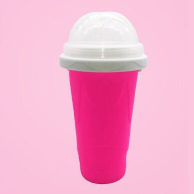 Silicone Quick-frozen Ice Cream Maker Squeeze Cup DIY Durable Cooling Cup