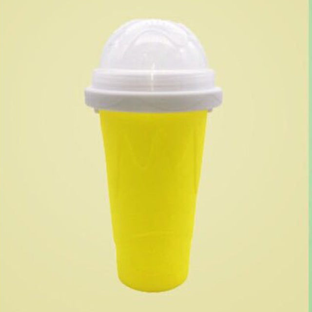 Silicone Quick-frozen Ice Cream Maker Squeeze Cup DIY Durable Cooling Cup