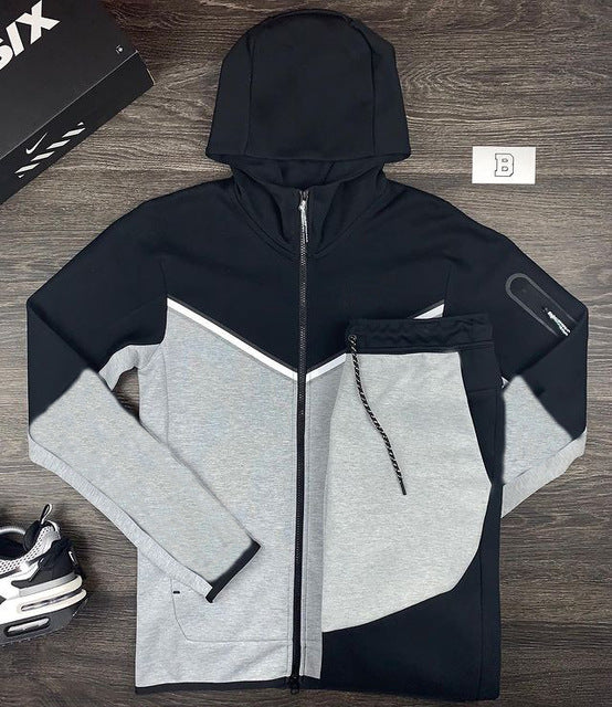 SweatSuit Tech Fleece Hoodie Cotton Stretch Training Wear for men