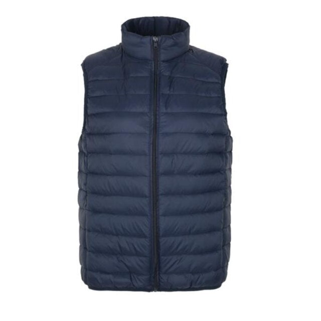 New Matt Fabric Men Duck Down Vest Ultra Light Down Jacket Sleeveless Light Weight Windbreaker Male Gilet Outwear