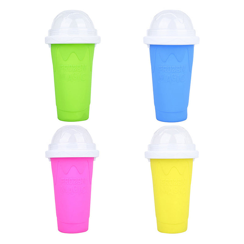 Quick-frozen Smoothies Cup Eco-friendly Double Layer Slushy Ice Cream Maker