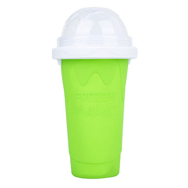 Quick-frozen Smoothies Cup Eco-friendly Double Layer Slushy Ice Cream Maker