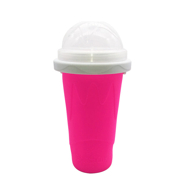 Quick-frozen Smoothies Cup Eco-friendly Double Layer Slushy Ice Cream Maker