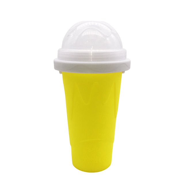 Quick-frozen Smoothies Cup Eco-friendly Double Layer Slushy Ice Cream Maker